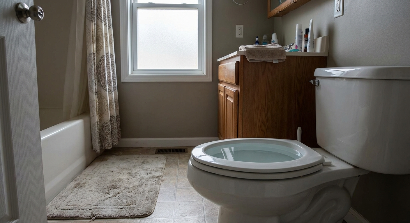 Toilet Water Level Rising After Flush